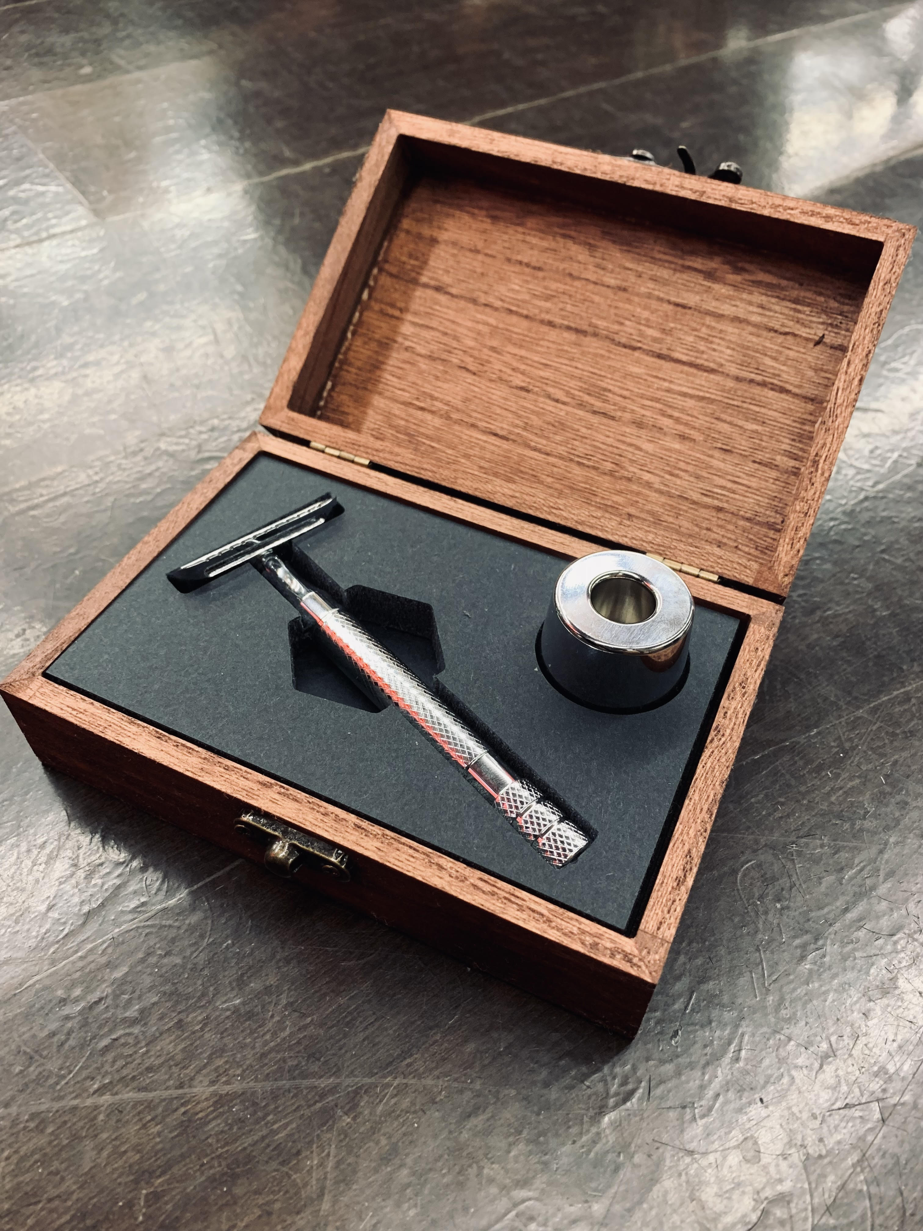 The Blue Collar safety razor is now available...