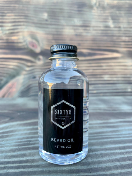 Premium Unscented Beard Oil | 2.0oz Natural Moisturizer